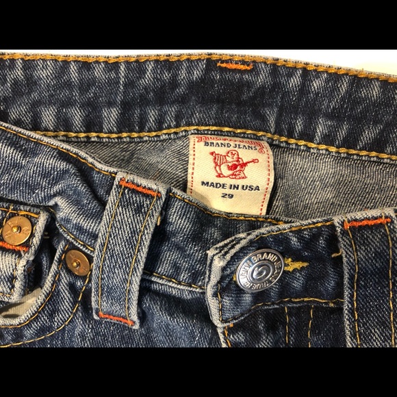 True Religion Joey Flared Jeans Medium Wash - Picture 5 of 8